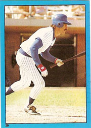 1982 Topps Baseball Stickers     029      Bill Buckner